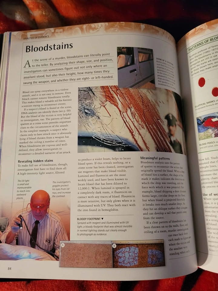 DK Crime Scene Forensic Science Guide Book - Hard Cover - photo 3