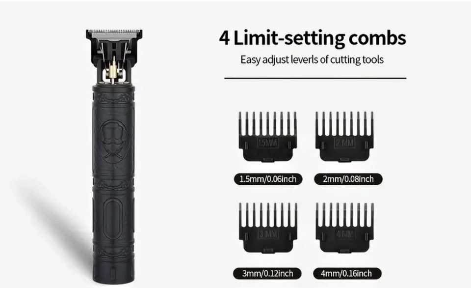 Brand new Rechargeable Hair Trimmer Clipper Kit w/ 4 Combs