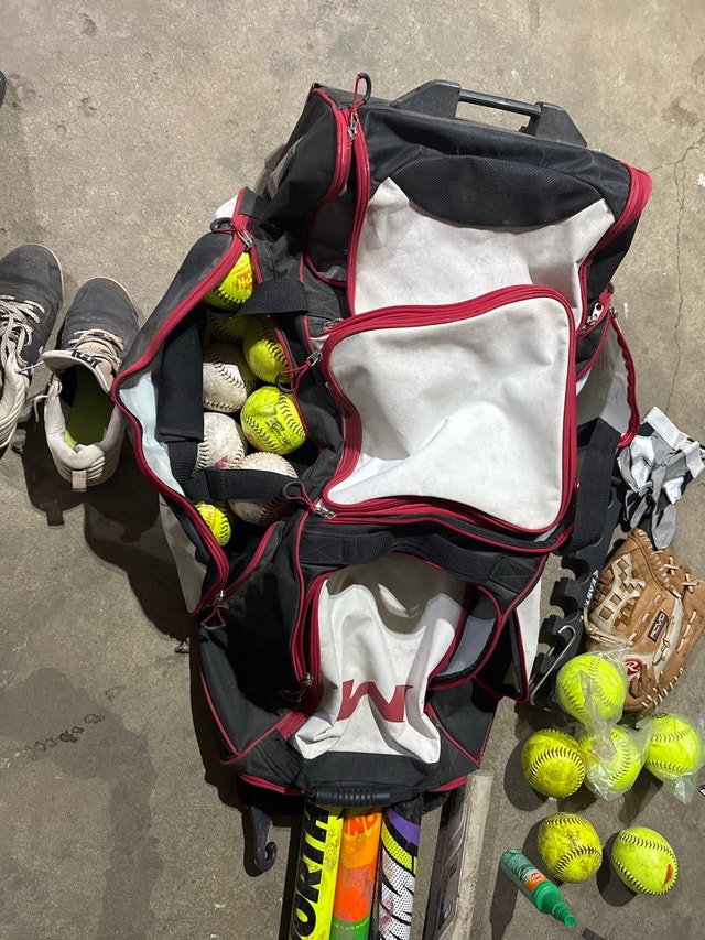 Softball Equipment Lot