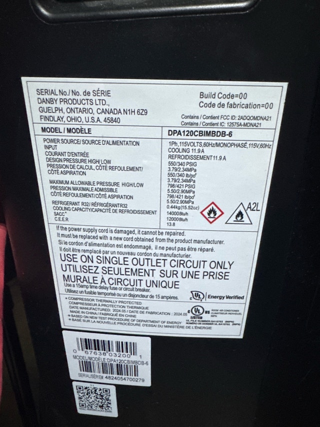 Danby Portable AC - photo 4