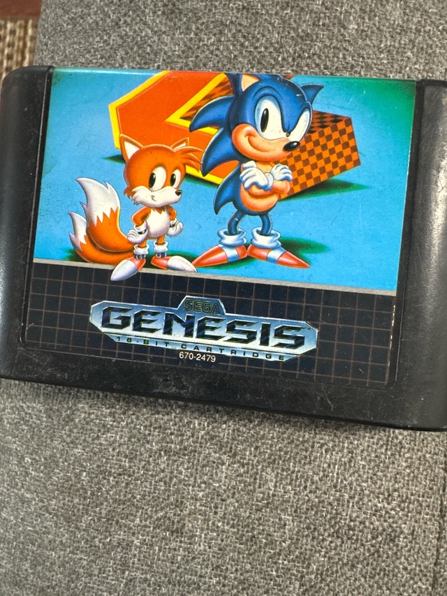 Sonic The Hedgehog 2 - Sega Genesis
