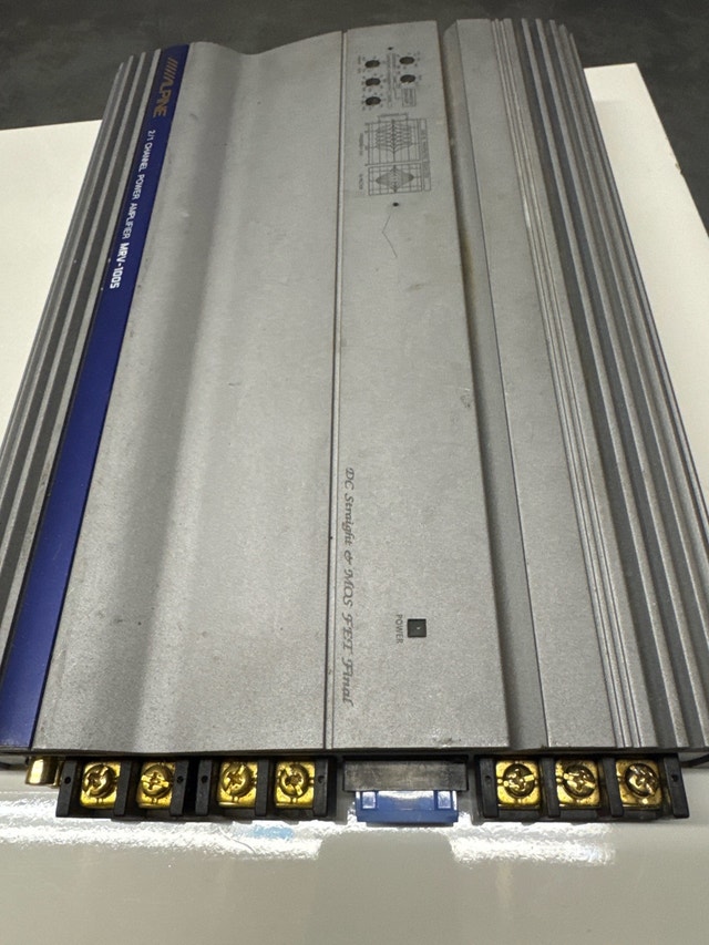 Alpine MRV-1005 Amplifier - photo 2