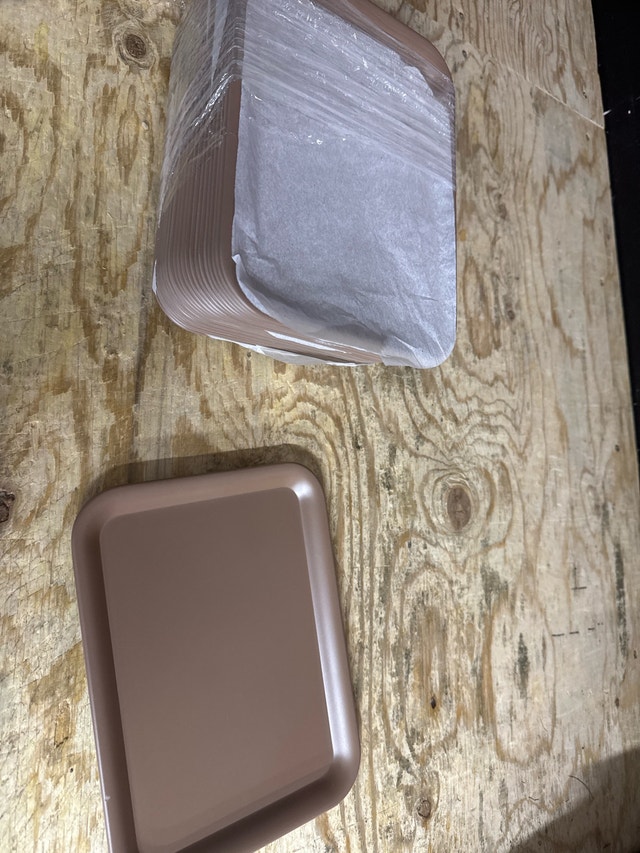 25 trays Brown Serving Tray