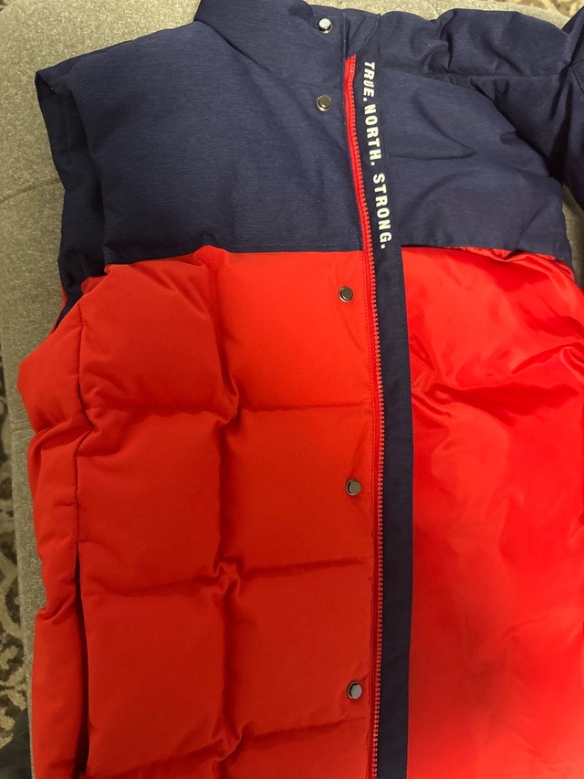 Woods Vest - Red & Navy Blue - Size M - photo 3
