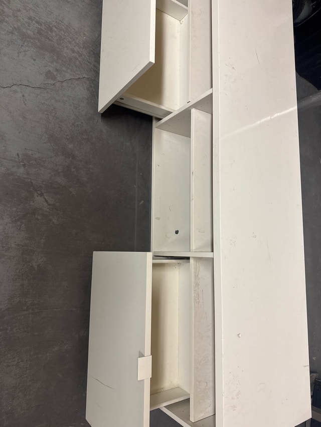 White TV Stand - photo 2