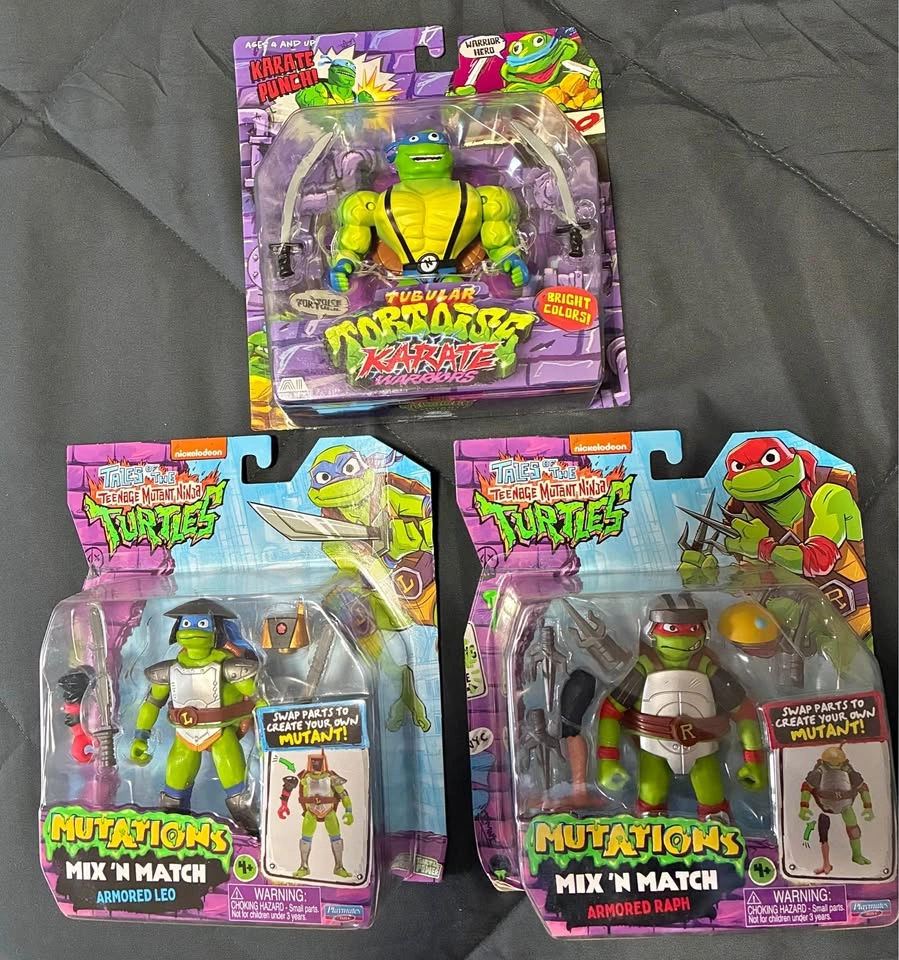 Teenage Mutant Ninja Turtles Mutations Mix 'N Match Lot