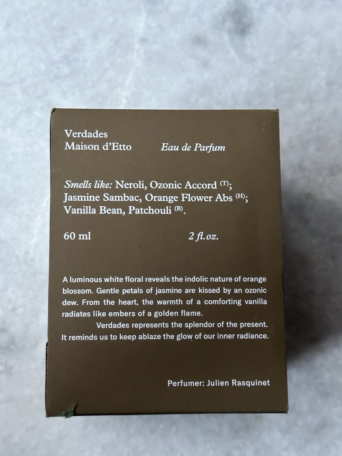 Maison d'Etto Verdades Eau de Parfum Spray 60ml - photo 3