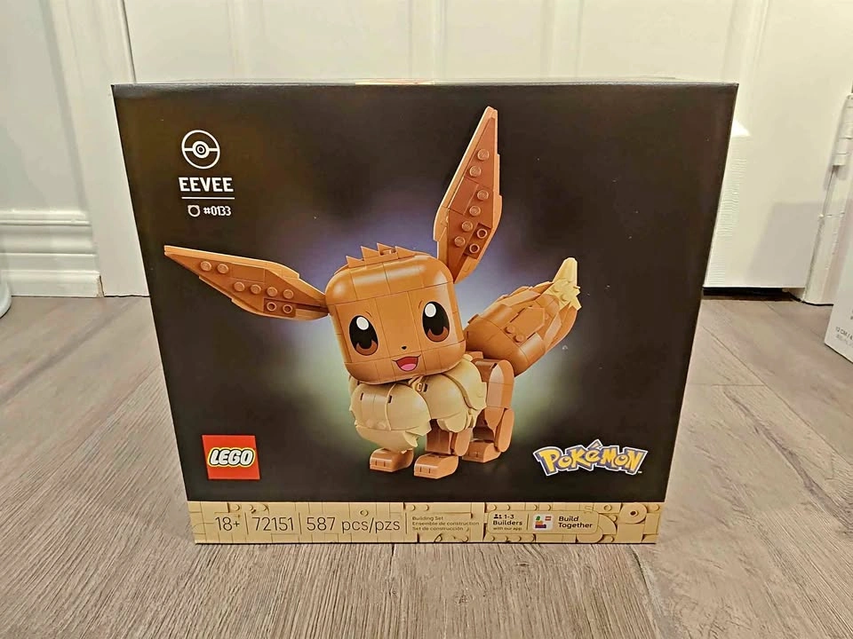BNIB LEGO Pokemon 72151 Eevee