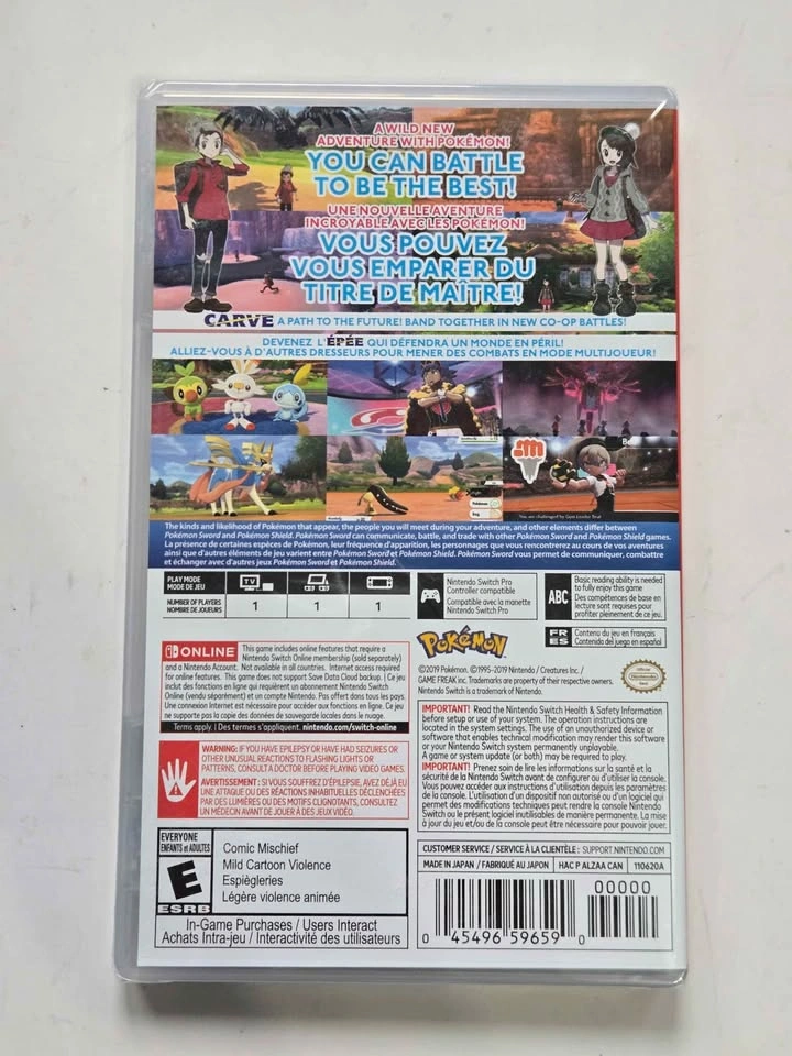 SEALED Pokemon Sword Nintendo Switch - photo 2