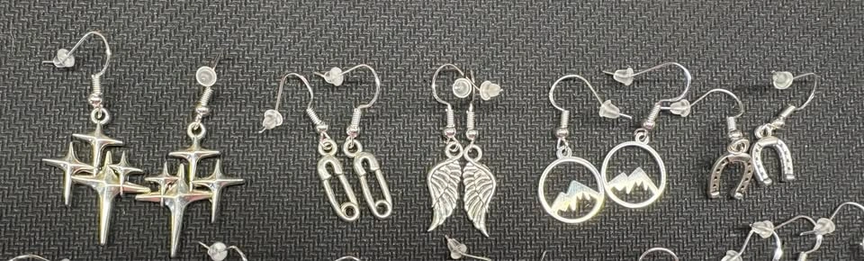 Custom Made Earrings - Silver Hooks #1 - photo 2