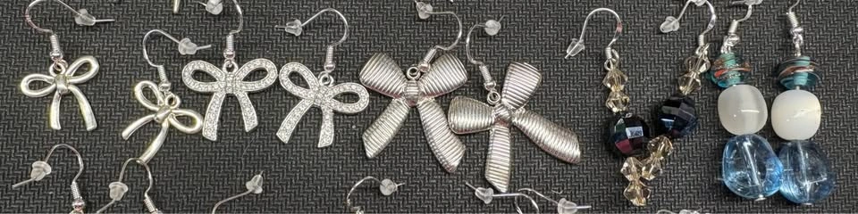 Custom Made Earrings - Silver Hooks #1 - photo 3