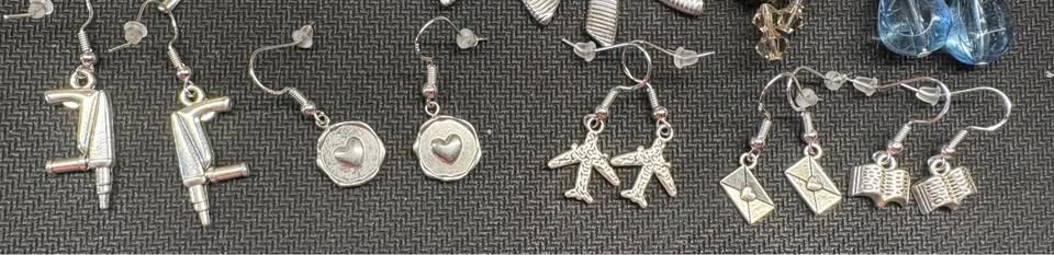 Custom Made Earrings - Silver Hooks #1 - photo 4