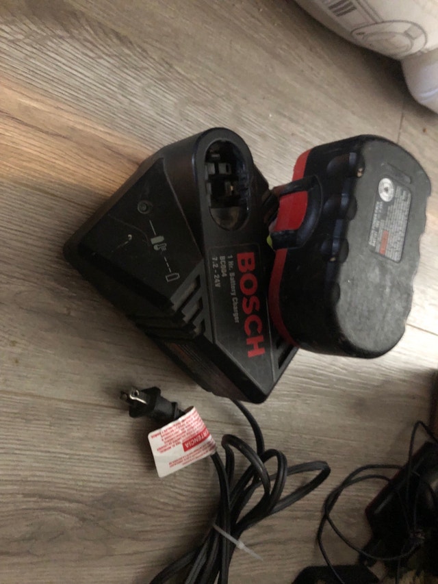 Bosch battery and charger PRICE NEGOTIABLE