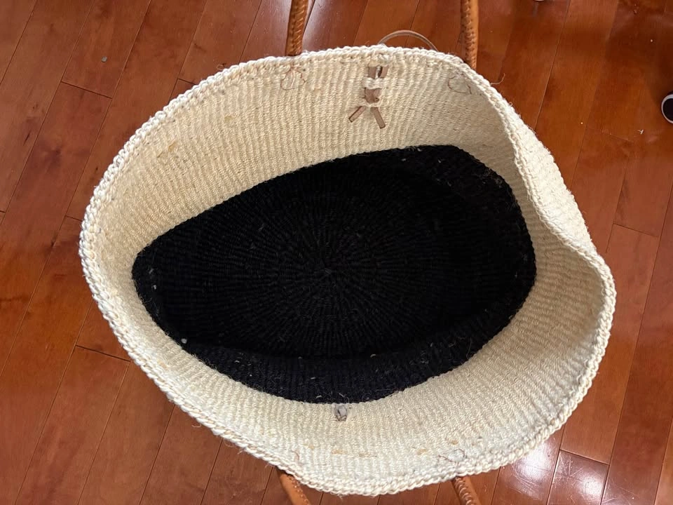 Handwoven basket - photo 2