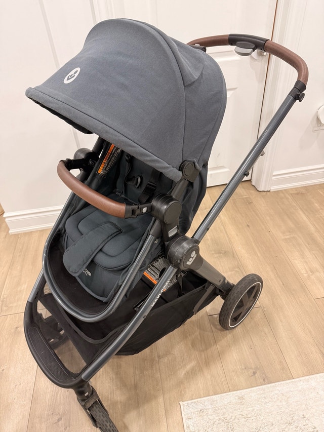 Maxi Cosi Bassinet with Stroller (North Grey)