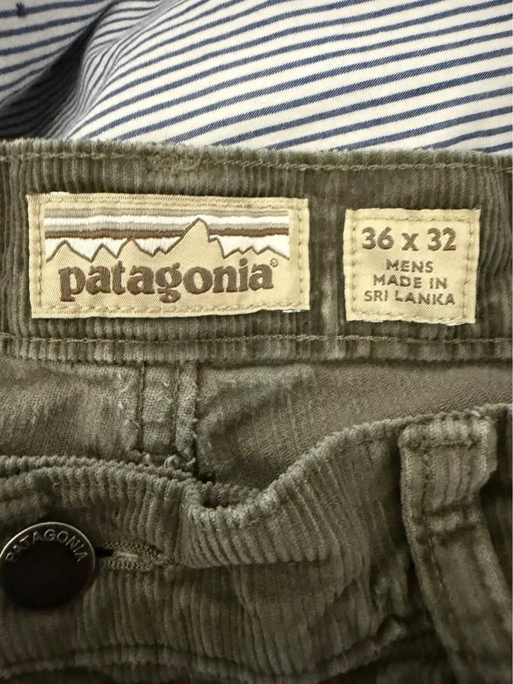 Patagonia Corduroy Pants - Size 36x32 - photo 4