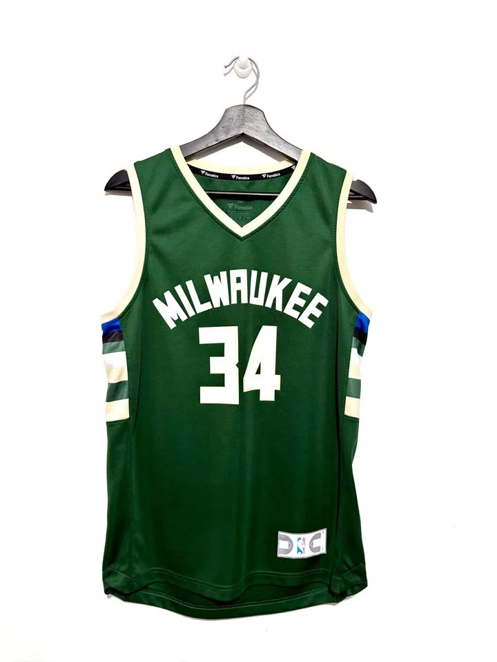 Fanatics Milwaukee Bucks Giannis Antetokounmpo #34 Jersey - Smal