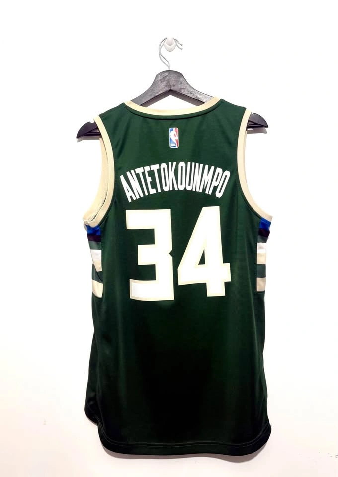 Fanatics Milwaukee Bucks Giannis Antetokounmpo #34 Jersey - Smal - photo 2