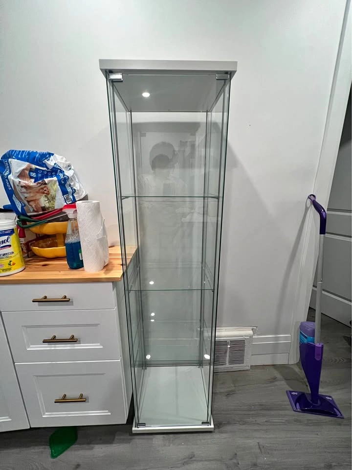 IKEA DETOLF Display Cabinet (3 available) - White