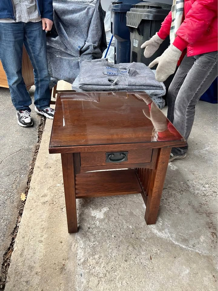 Solid Wood End Tables ($150 each - 2 available)