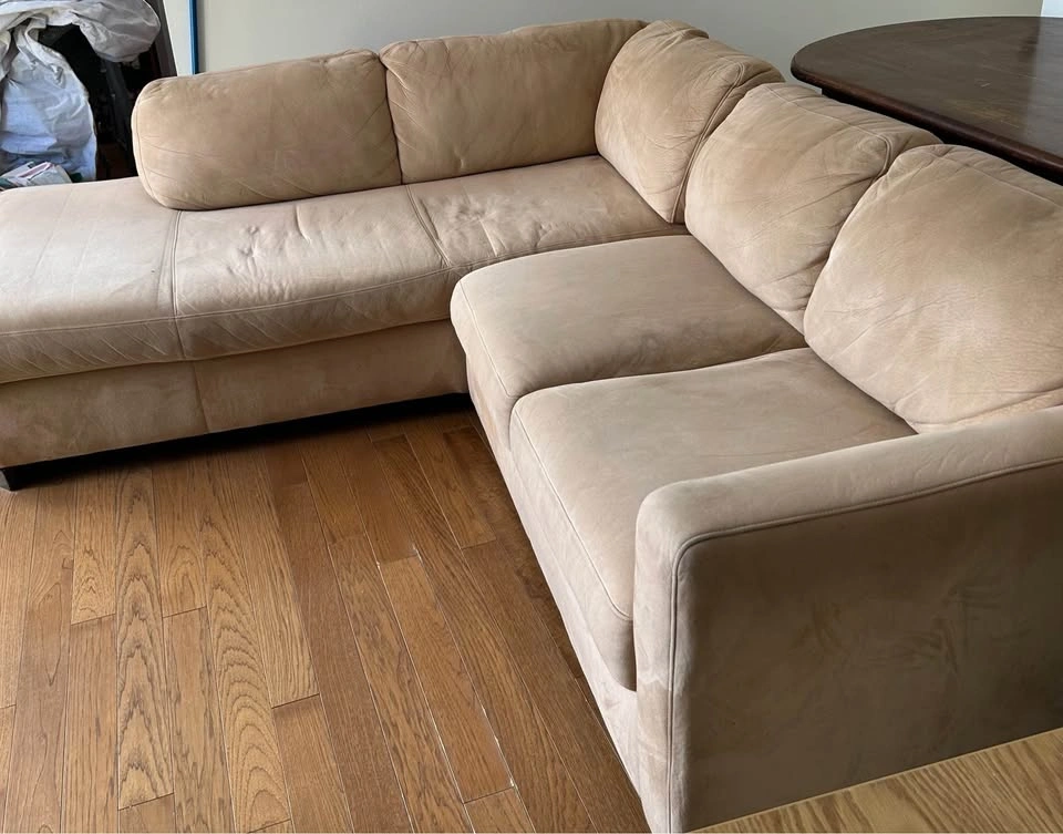 Italsofa Beige Sectional Sofa (Natuzzi) - L Shaped - photo 2