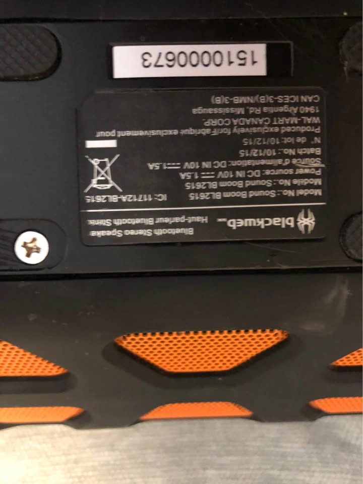 Blackweb Bluetooth Speaker - photo 2