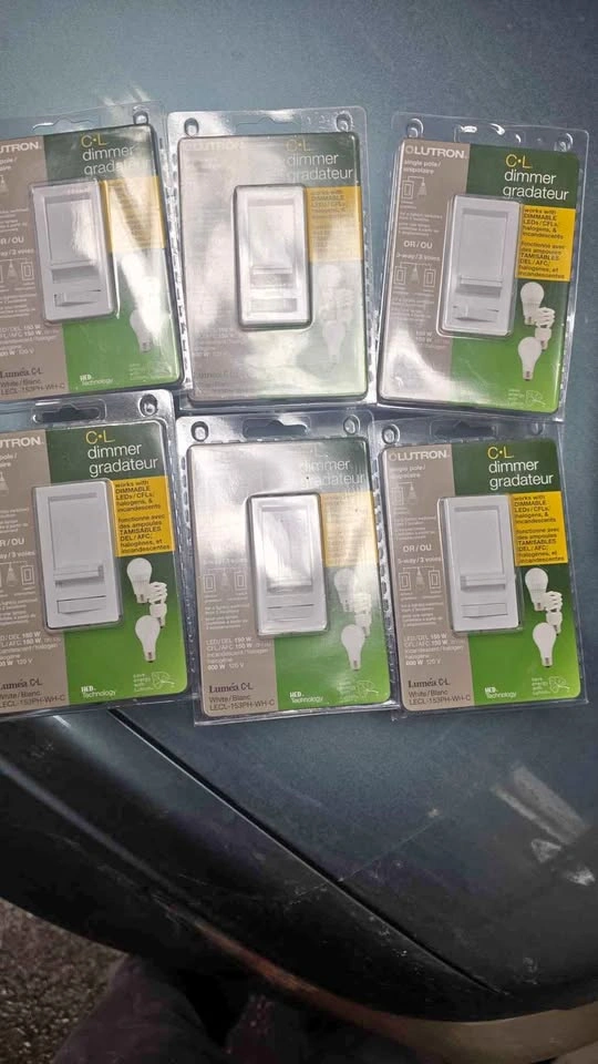 Lutron Dimmers - 6 3-Way