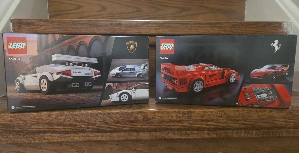 Lego Speed Champions 76908 Lamborghini & 76934 Ferrari F40 - photo 2