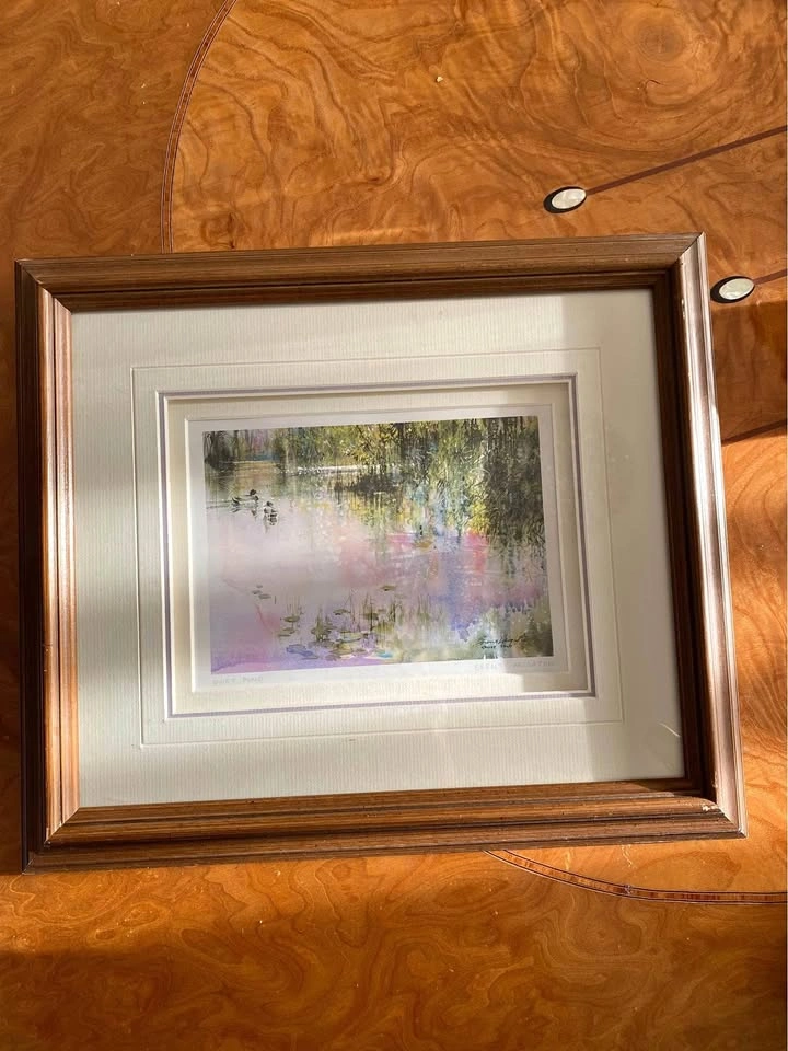 Signed Brent Heighton Print - Quiet Pond