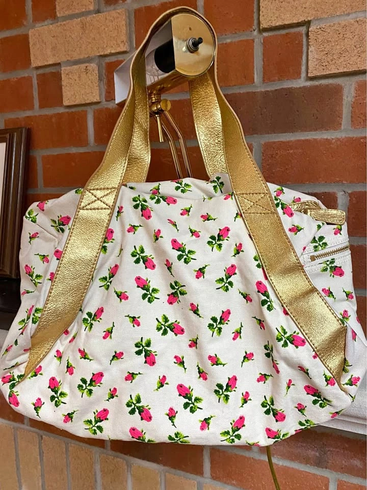 Vintage Betsey Johnson Handbag floral print