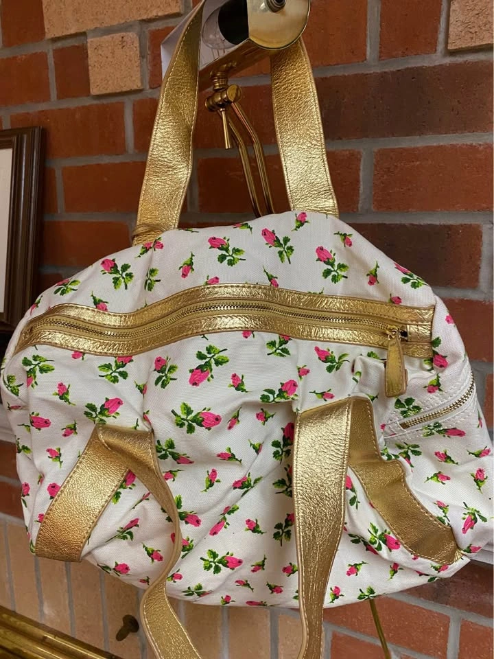 Vintage Betsey Johnson Handbag floral print - photo 2