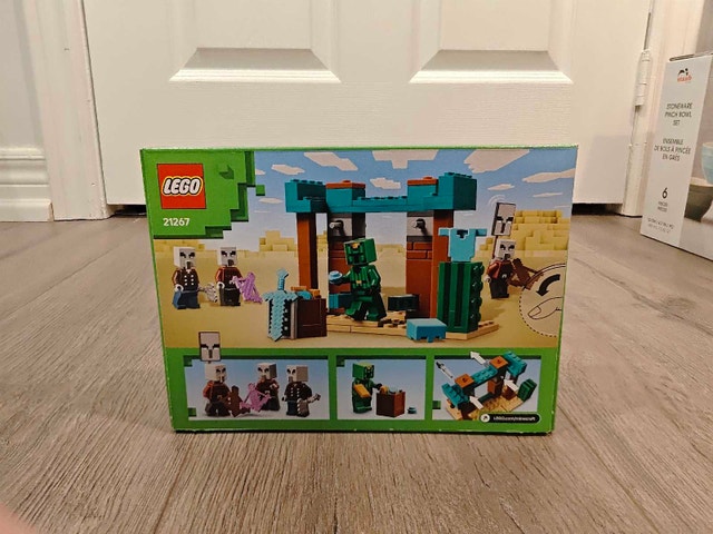 BNIB LEGO Minecraft 21267 The Illager Desert Patrol - photo 2