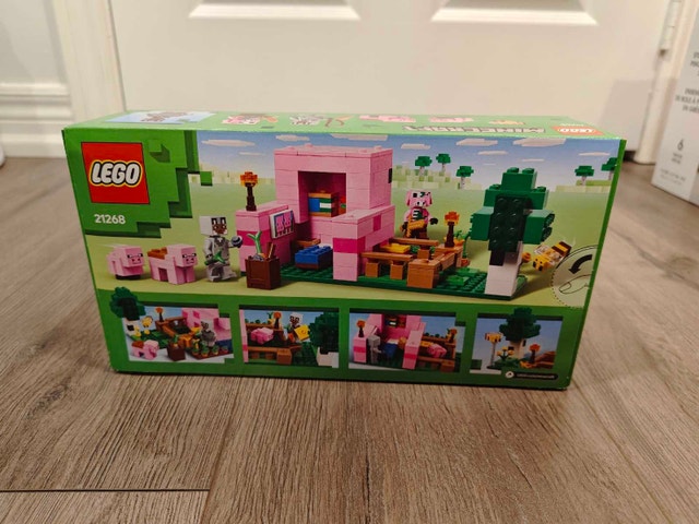 BNIB LEGO Minecraft 21268 The Baby Pig House - photo 2
