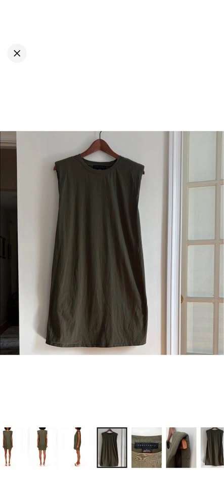 Sanctuary Cotton Shoulder Pad Dress - L - photo 4