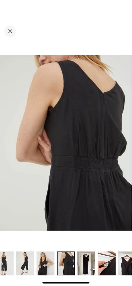 Fatface Linen Jumpsuit - 12Short - photo 4