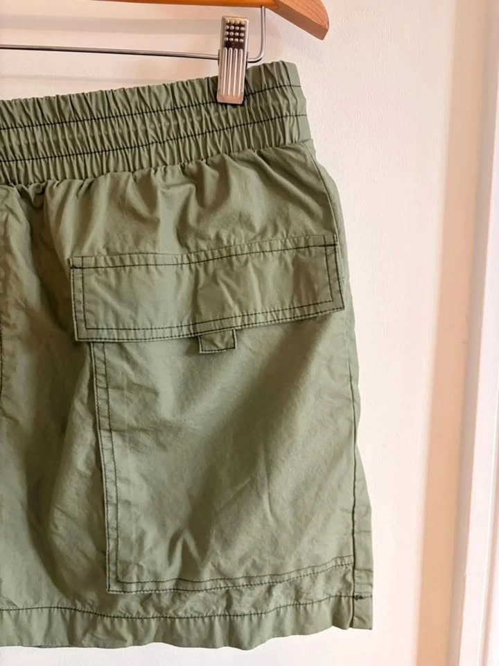 Olive Green Cargo Skirt - L - photo 3