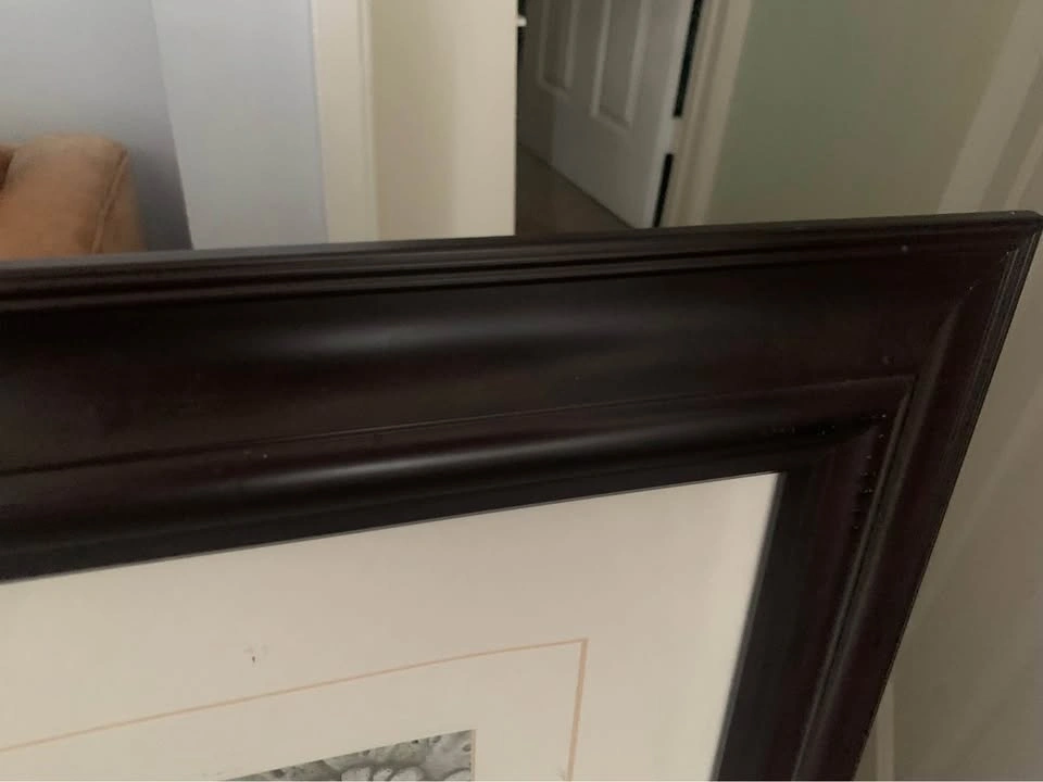 Beautifully framed wall Picture. 35” square - photo 3