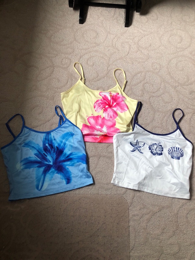 Pack of 3 Summer Tank Tops - Shein