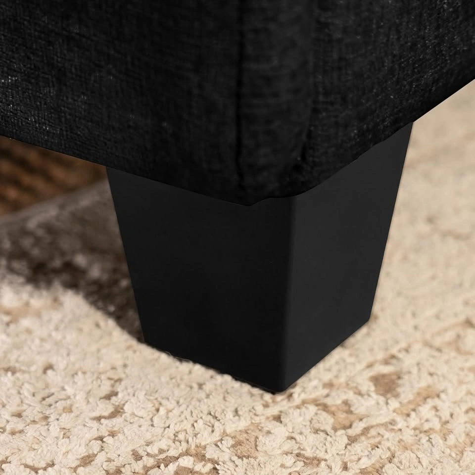Chenille Storage Ottoman for Modular Sectional Sofa - photo 5