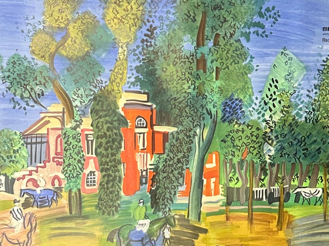 Raoul Dufy Musee National D'Art Moderne Original Poster - photo 2
