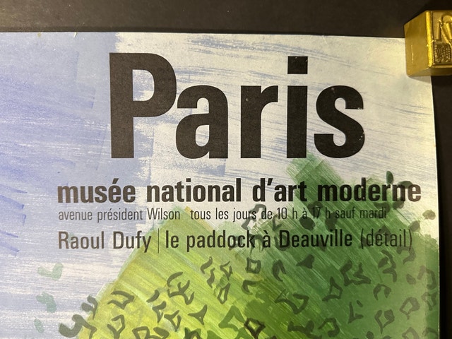 Raoul Dufy Musee National D'Art Moderne Original Poster - photo 3