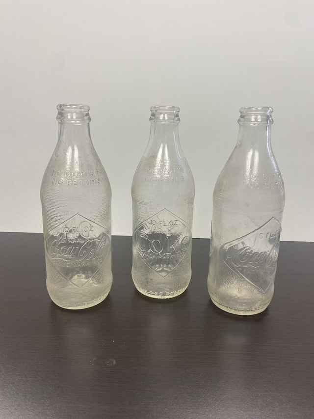 Vintage Coca Cola Bottles