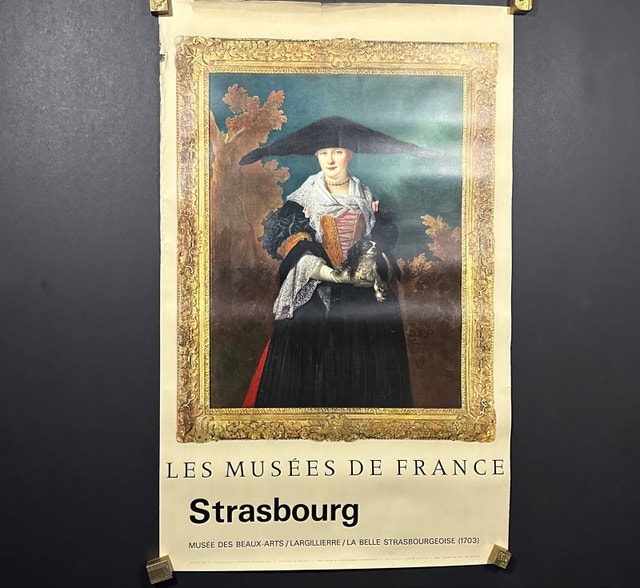 La Belle Strasbourgeoise Vintage Poster