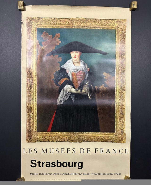 La Belle Strasbourgeoise Vintage Poster - photo 2