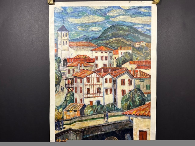 Pays Basque SNCF Vintage Railways Poster French Railway Vintage - photo 2
