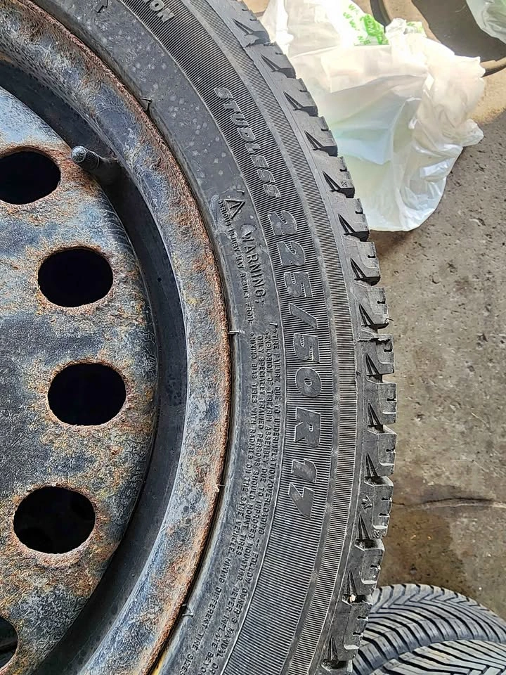 Michelin X-Ice Winter Tires with Rims 225/50R17