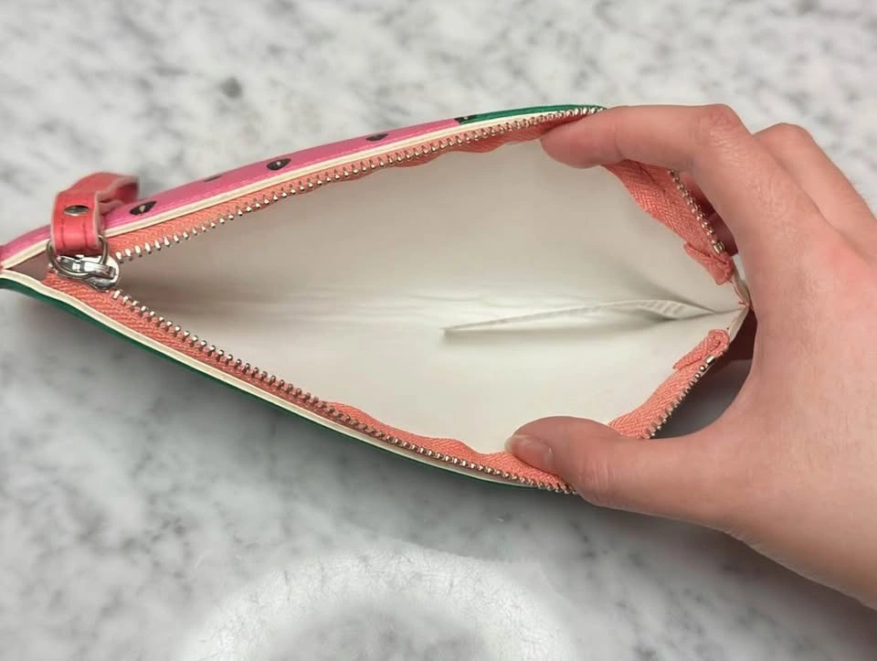 Watermelon Wristlet Pouch 🍉 | Cute Makeup / Travel Bag - photo 2