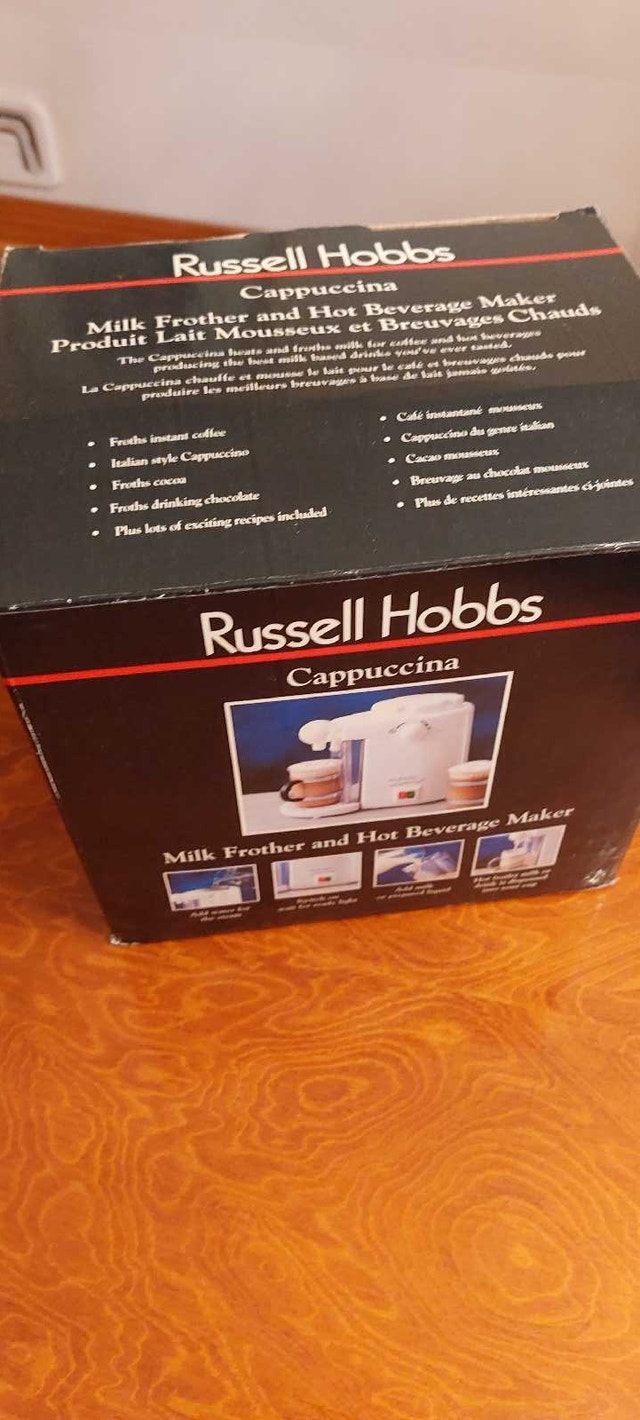 Russell Hobbs Milk Frother & Hot Beverage Maker - New