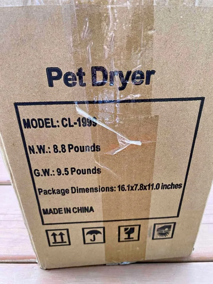 Pet dryer - New thumbnail