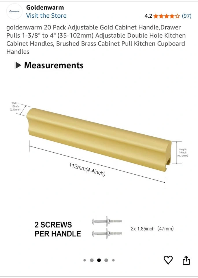 Cabinet Handles (20 pack) - photo 3
